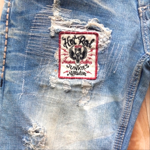Men's Affliction Denim custom Americana & biker logos 🇺🇲🇺🇸 🏍 - Picture 10 of 10